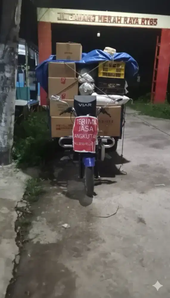 Menerima barang angkutan