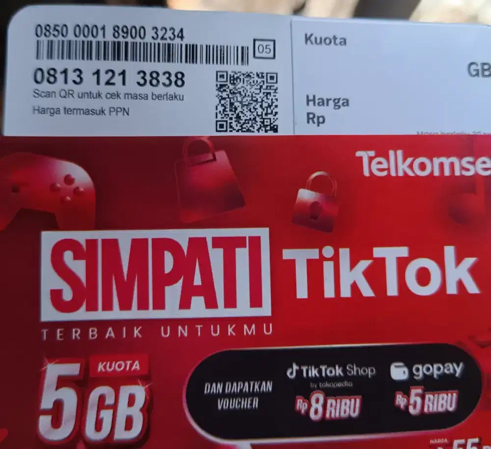 Nomor Cantik 11 digit telkomsel kouta 5 GB 30 hari - Nomor Baru