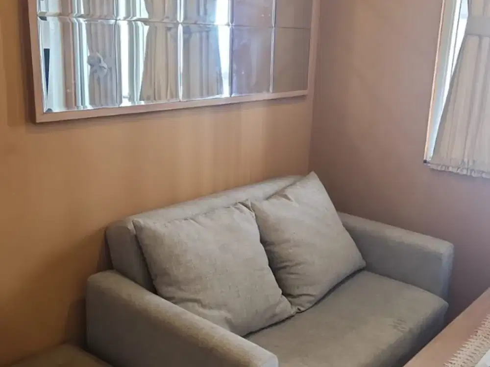 APARTEMEN GREEN PRAMUKA CITY 2 KAMAR FULL FURNISHED TOWER ATAS MALL TAHUNAN INCLUDE MAINTANCE