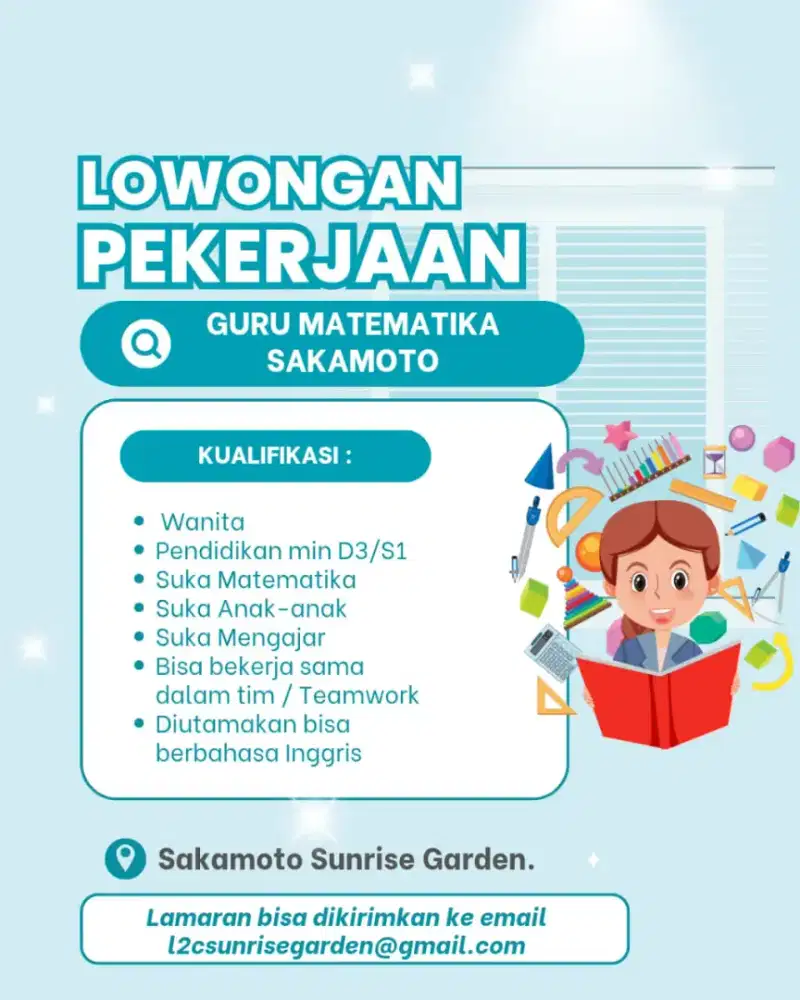 Guru Matematika TK dan SD