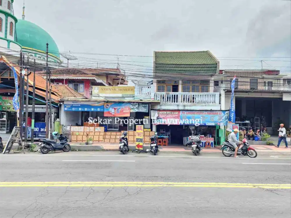 Dijual Ruko Strategis di Depan Pelabuhan Ketapang Banyuwangi