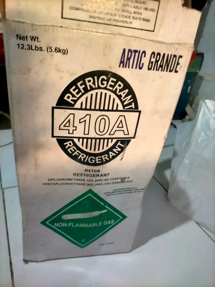Freon r410 berat 5,6 kg