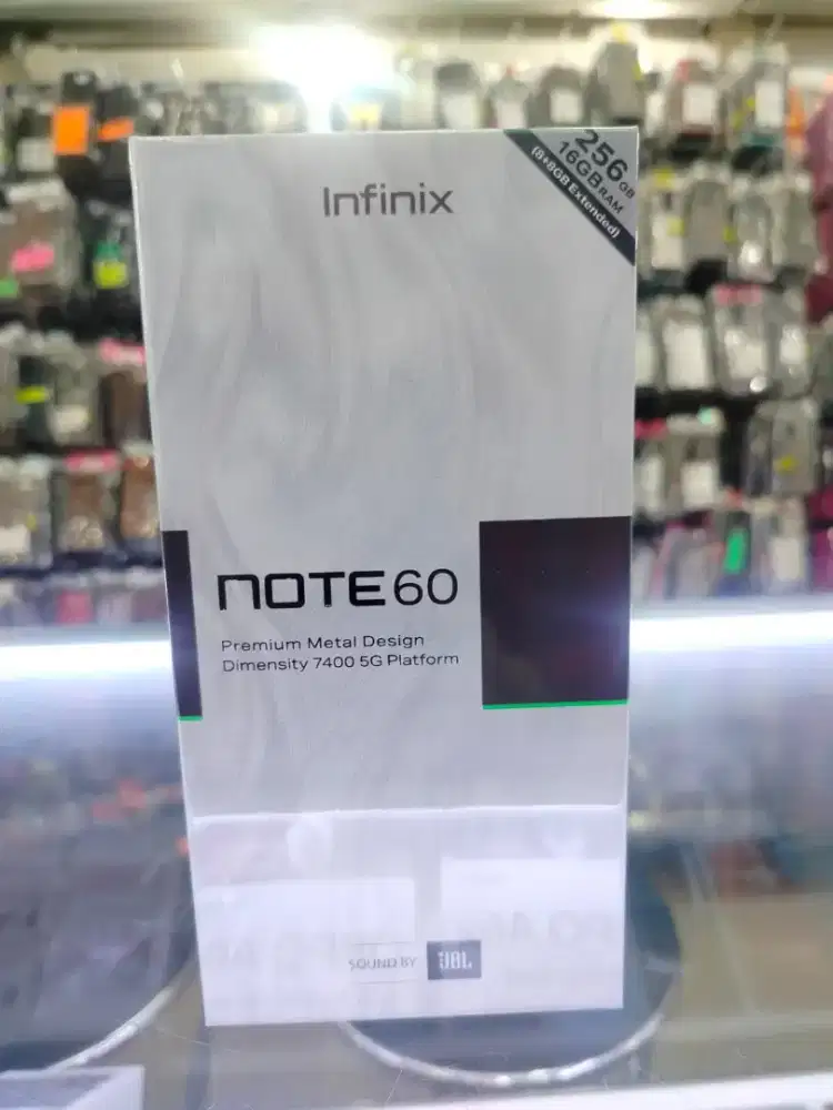 INFINIX NOTE 60 5G WIRELESS RAM 8+8GB/256GB KAS & KREDIT BARU RESMI