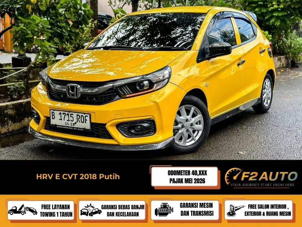 Honda Brio E CVT 2023 Kuning
