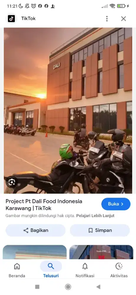 Lowongan PT.DALI FOODS INDONESIA