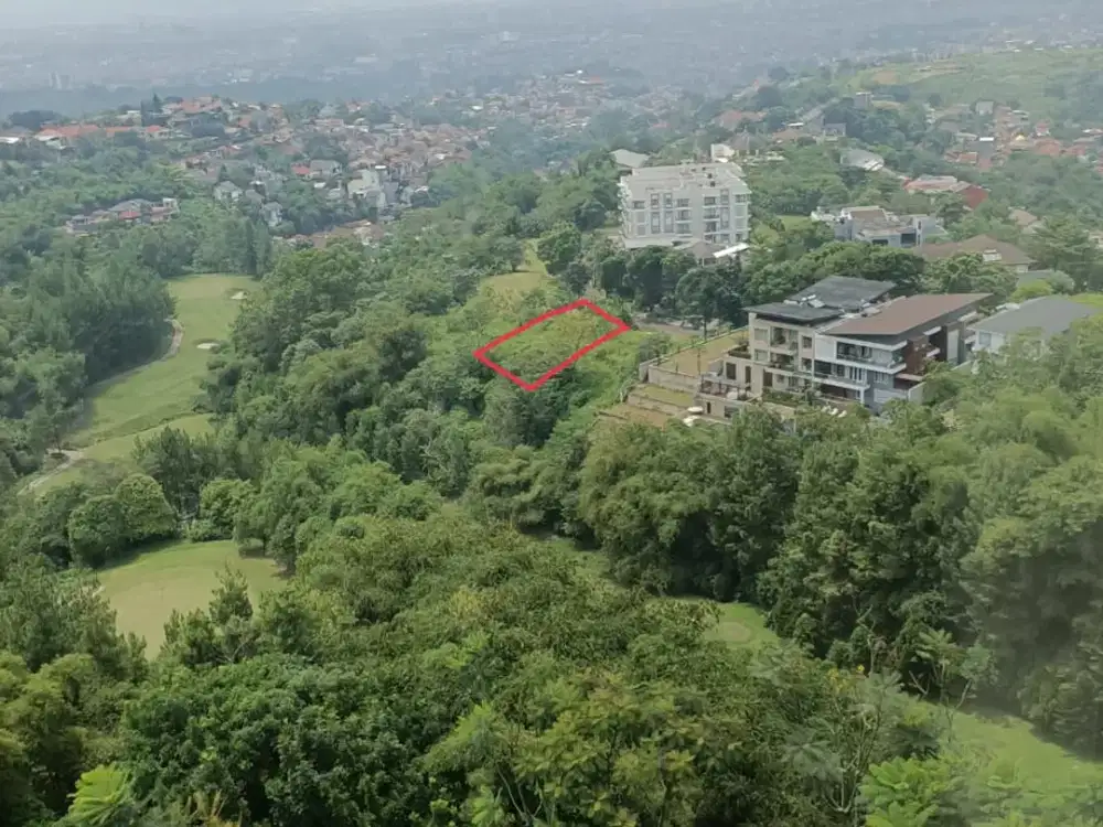 WTS — Tanah Kavling Premium View Golf di Resort Dago Pakar*