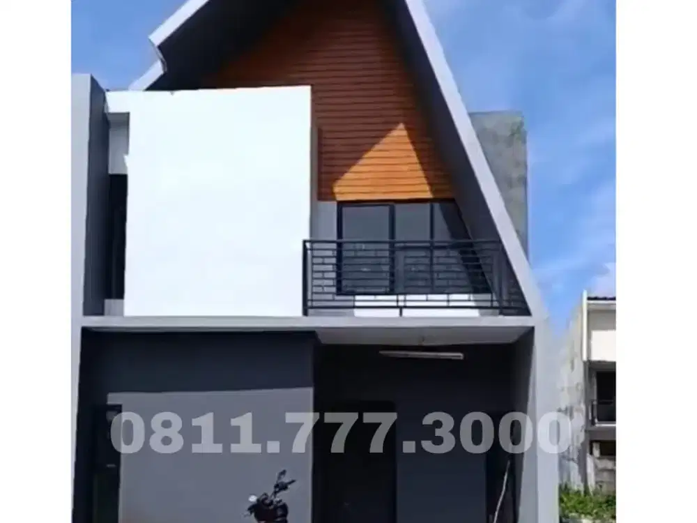Jual Rumah Baru booking fee 5jt Bisa dibantu KPR dekat pintu tol Burangkeng Kab. Bekasi