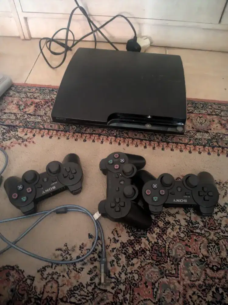 JUAL PS 3 500GB FULL SET