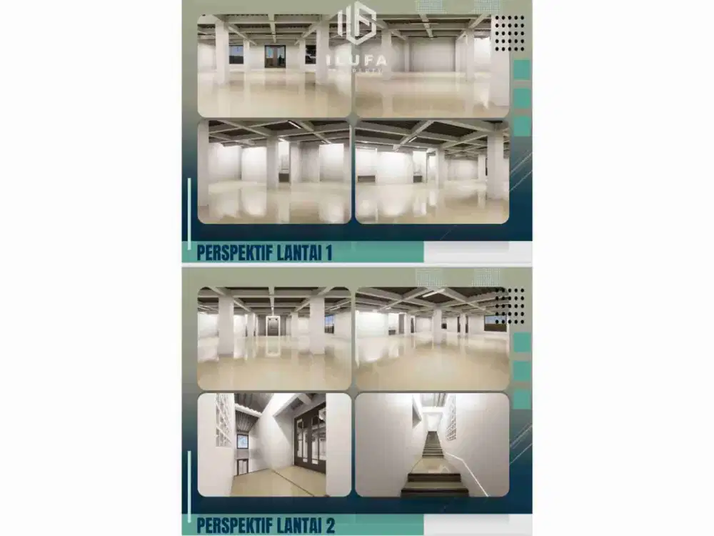 disewakan gedung 3lt parkiran luas lokasi strategis area antasari