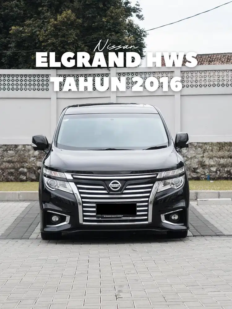 Nissan Elgrand HWS V6 2016