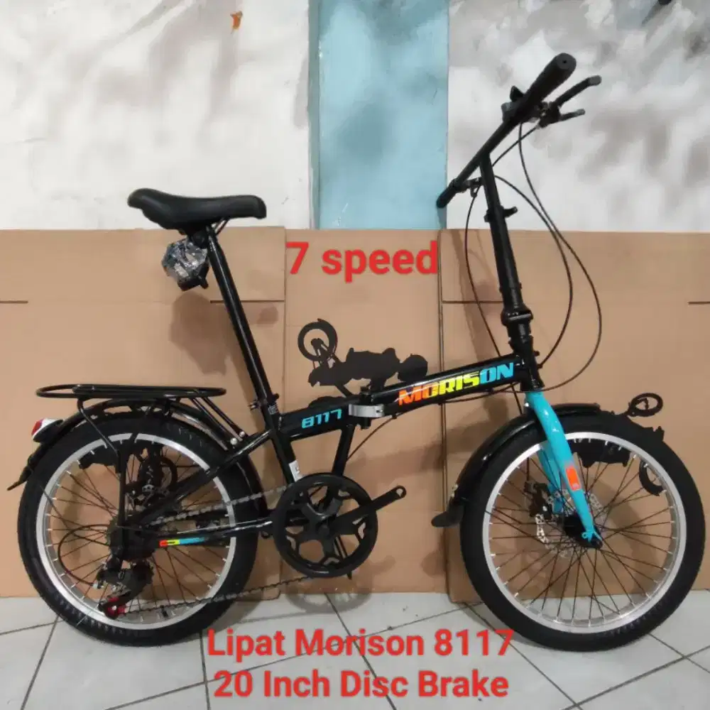 Sepeda Lipat Morison 8117 Double Disc Brake