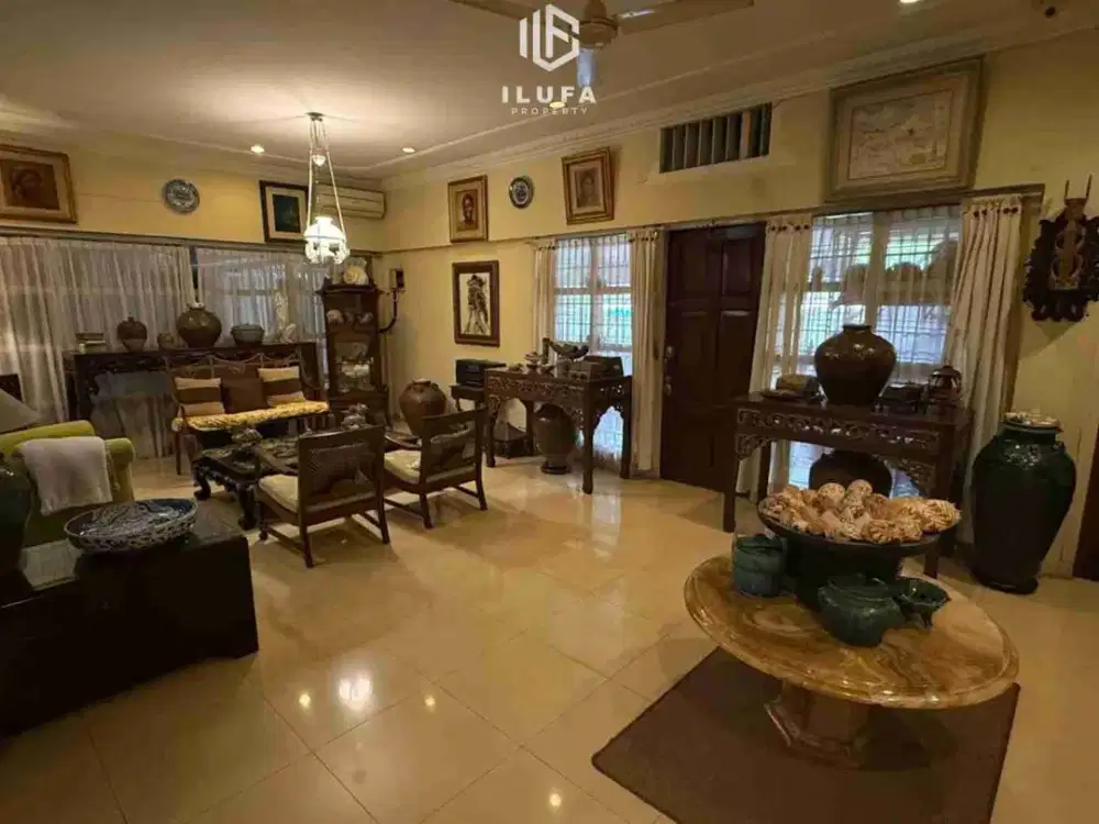 dijual cepat rumah 3 compound parkir luas hadap timur area cipete