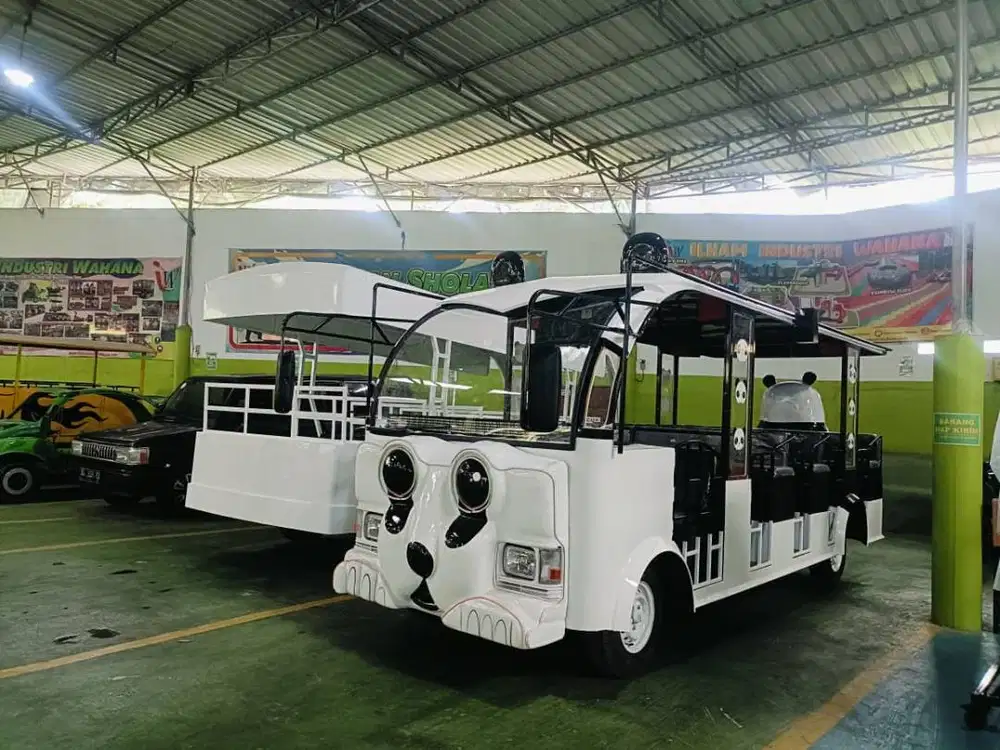 Kereta Mini Karakter Panda