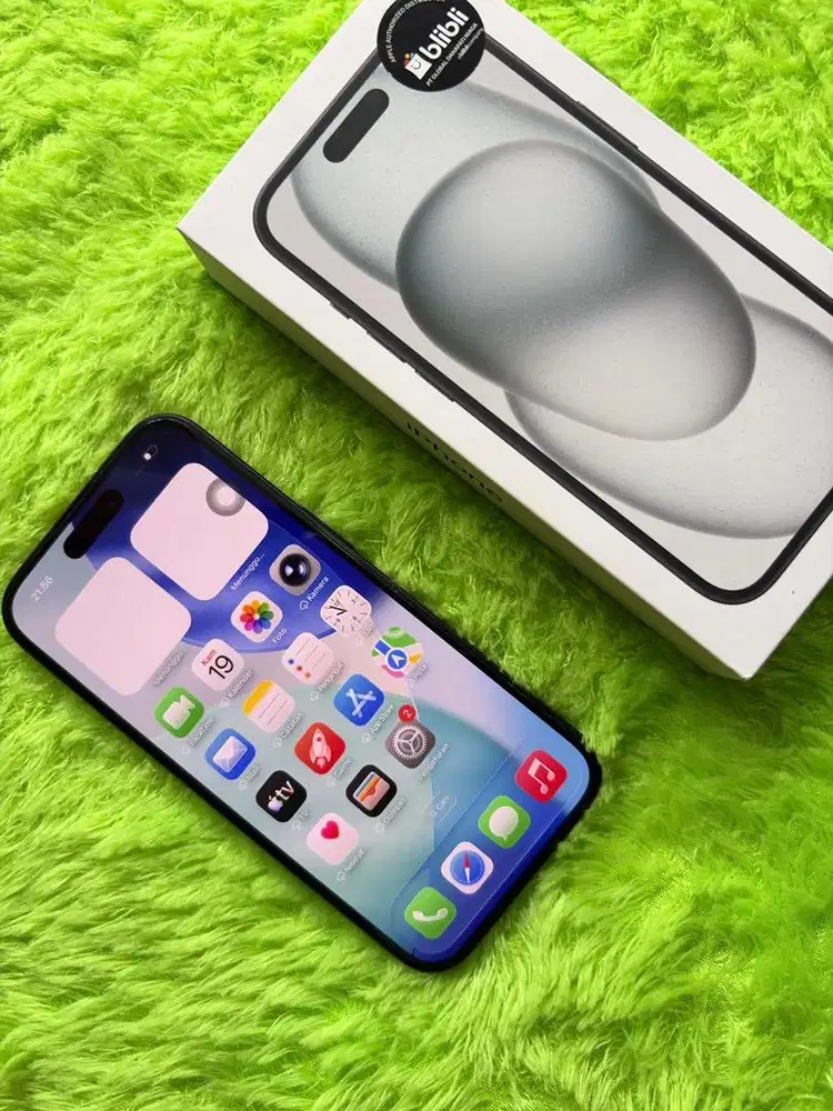iphone 15 128gb resmi indonesia(blibli)