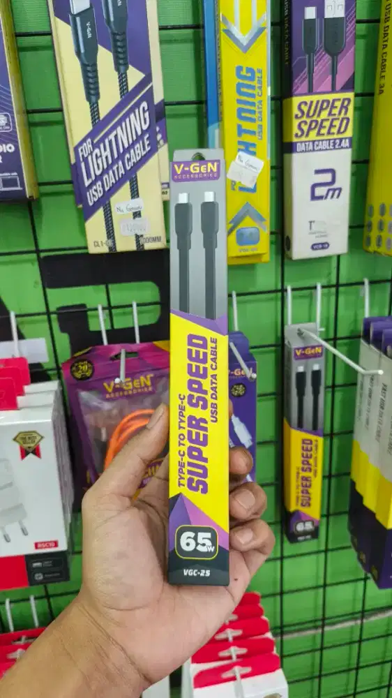 KABEL DATA TYPE C TO C V-GEN VGC-25