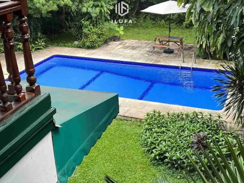 disewakan rumah bisa untuk kantor lokasi kemang utara