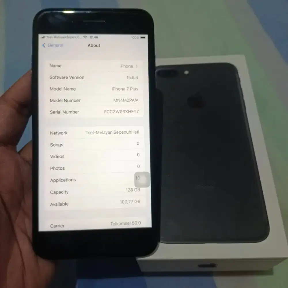 iPhone 7 Plus 128GB iBox Black