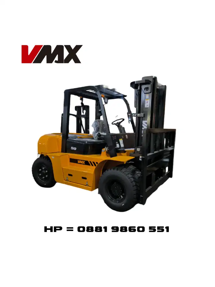 Forklift Diesel V-MAX 3 Ton 3 Meter Engine Mitsubishi S4S Japan