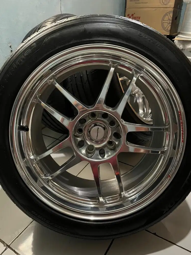 Velg High Polish R18 5x114 ET25 (Spec Reborn Or Zenix)
