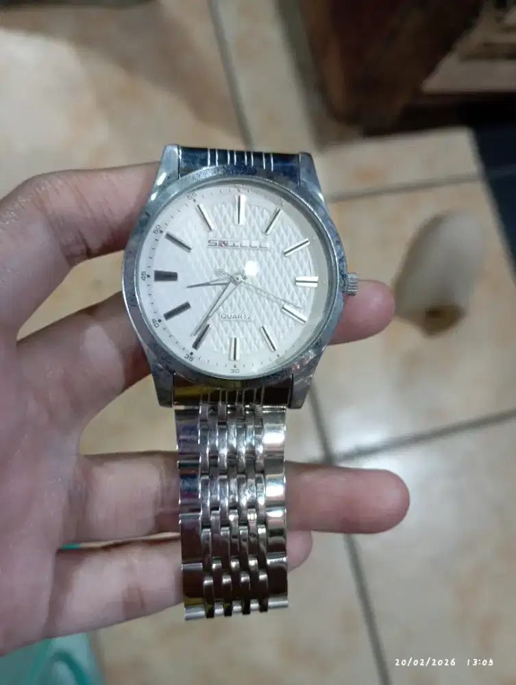 Promo jam tangan SNILLE PRIA BRU DIPAKAI