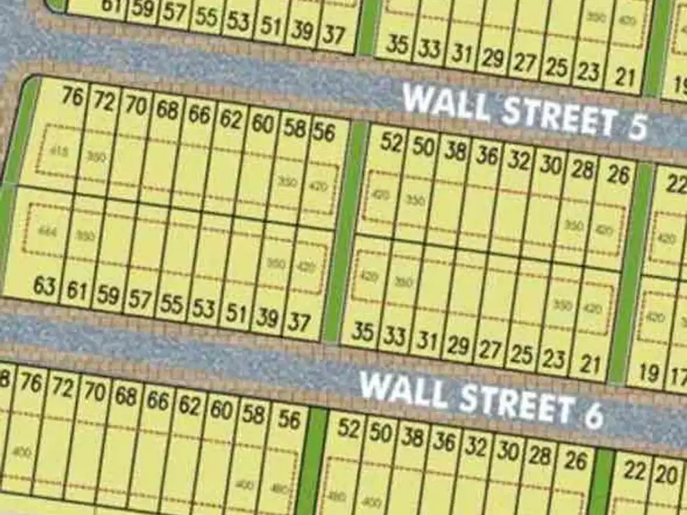 Dijual 2 kavling Wallstreet PIK2