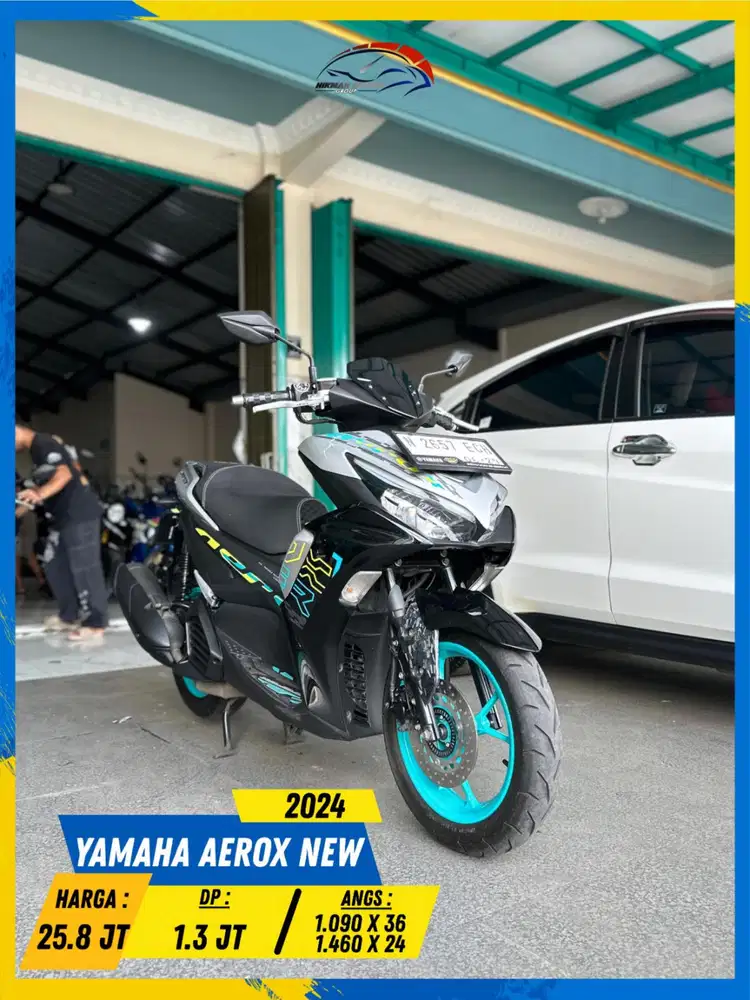YAMAHA AEROX NEW 2024 SIAP ANGKUT BOSSKU HIKMAH MOTOR KEPUH MALANG