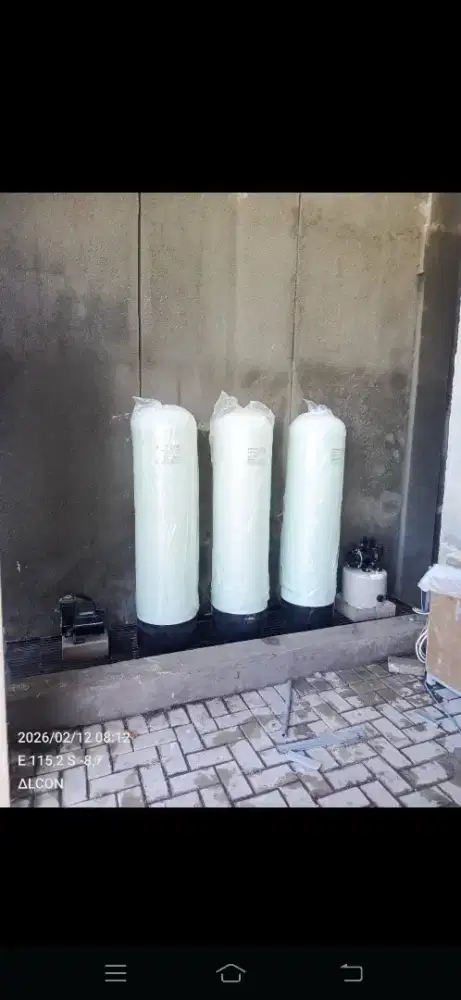 Filter air fiber industri