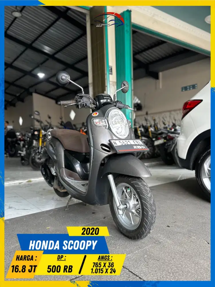 HONDA SCOOPY 2020 MURAH BERKUALITAS HIKMAH MOTOR KEPUH MALANG
