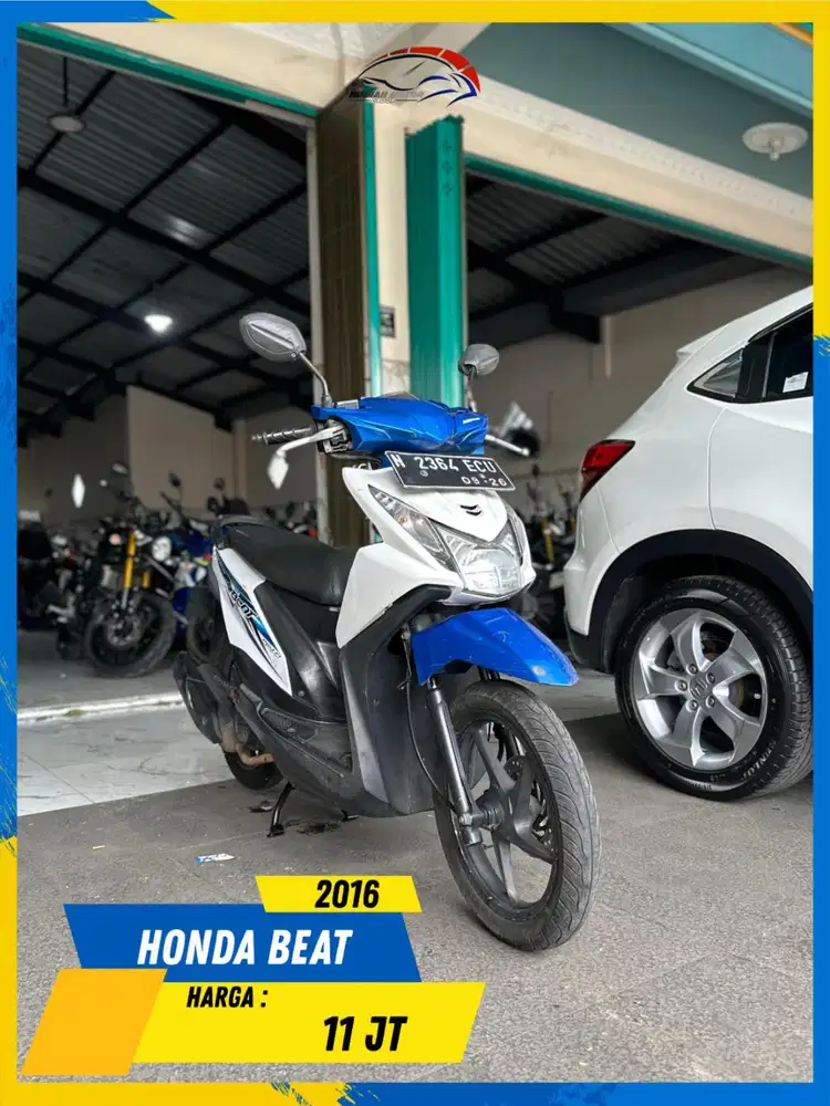 HONDA BEAT 2016 MANTAP MASZEHH HIKMAH MOTOR KEPUH MALANG