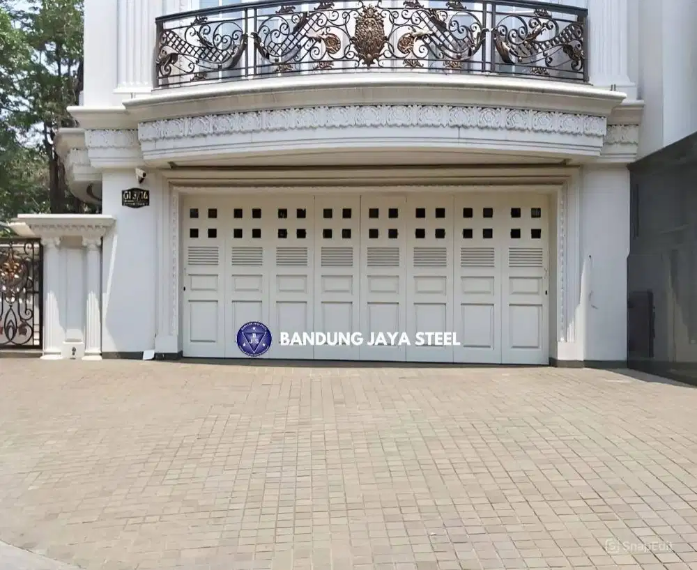 Jasa pasang pintu garasi mobil / henderson sliding tikung dan lipat