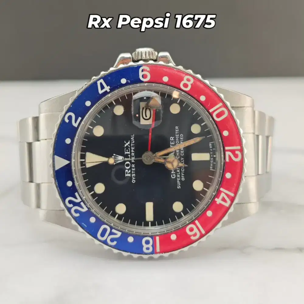 Rolex 1675 Pepsi Vintage