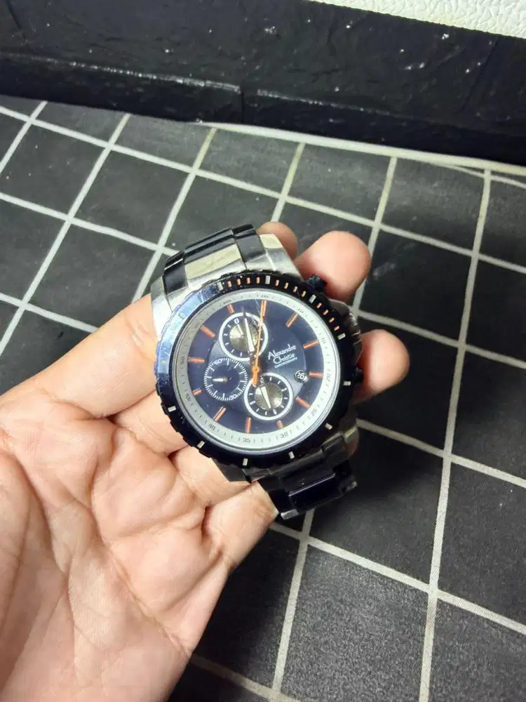 Alexandre Christie Chronograph Original - Second Like New, Elegan & Ga