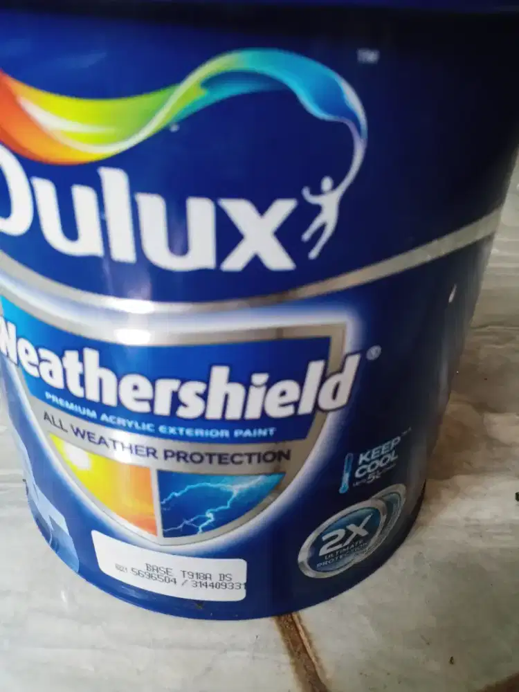 Cat dulux weather shield segel base white