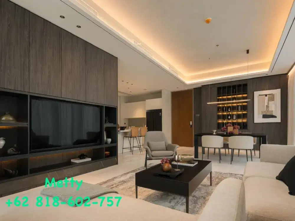 Dijual Apartemen Saumata Suites Tangerang. 3 Bedroom. Full Furnish