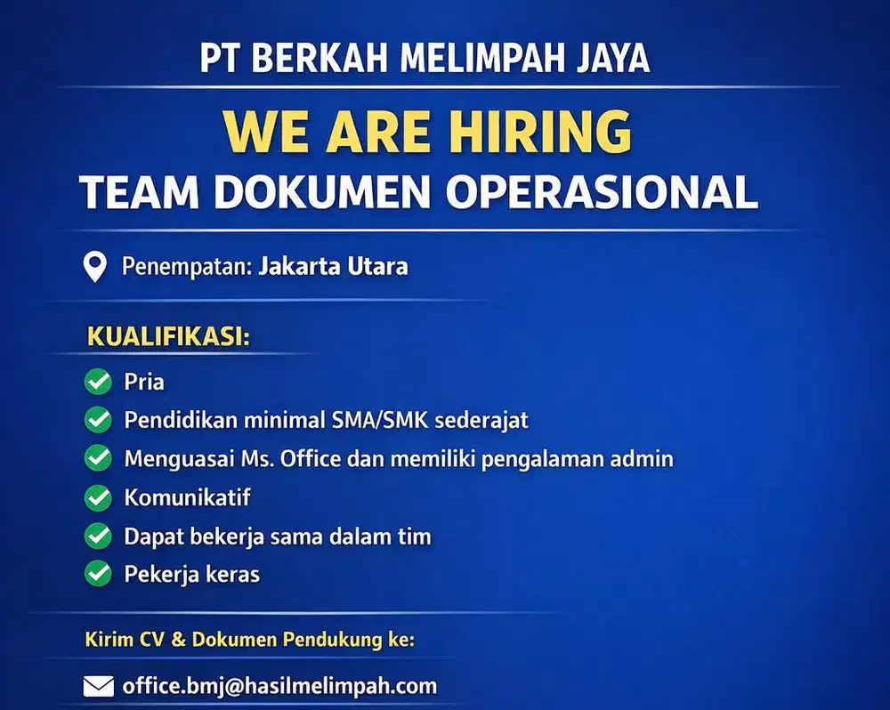 loker dokumen dan operasional team