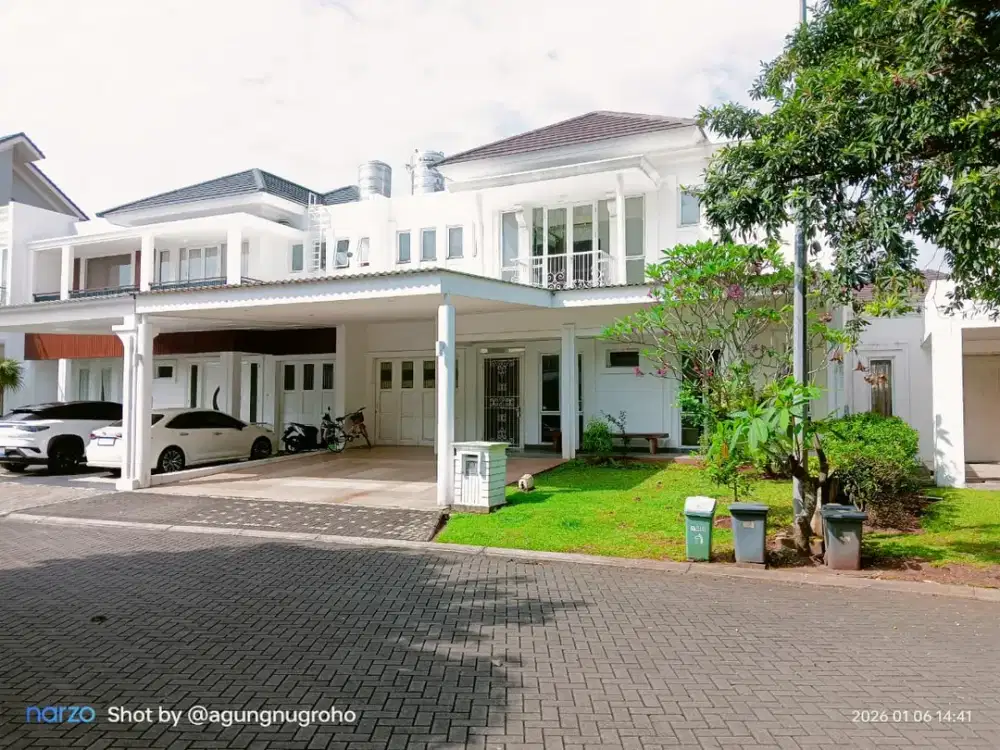 Rumah Siap Huni Full renovasi di De Park BSD Dekat Sekolah
