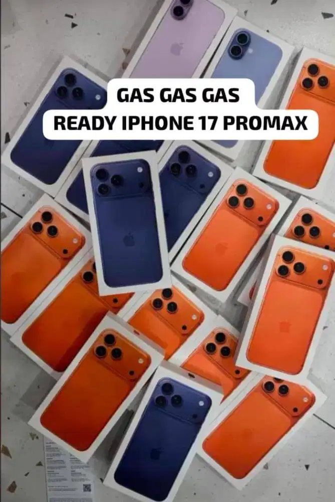 PROMO CICILAN IPHONE 17 PROMAX