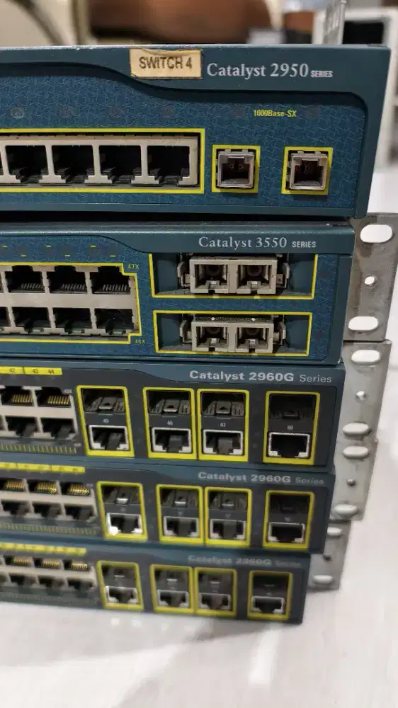 Switch Hub Cisco Catalyst 2950, 3550, 2960G
