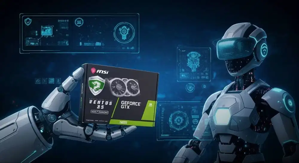 GPU 4GB - MSI VENTUS GTX 1650 OCV3 Edition - Fullset Box