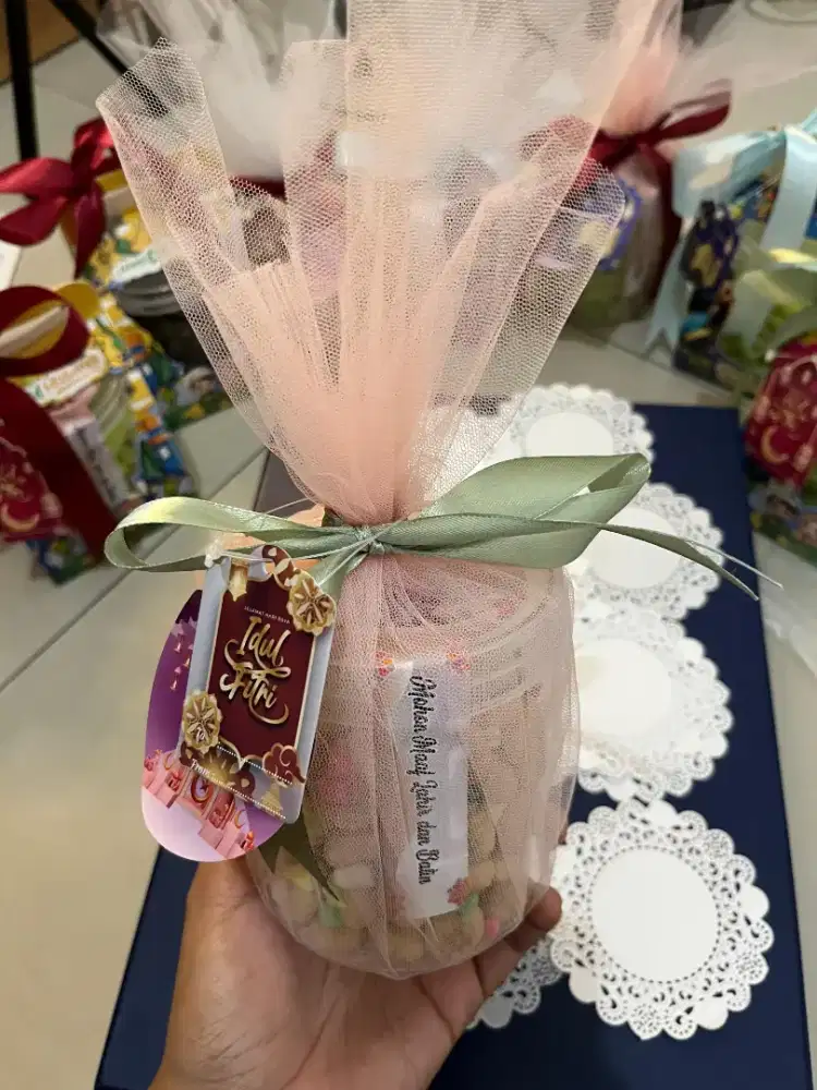 Baru Hampers cantik lebaran size 600ml