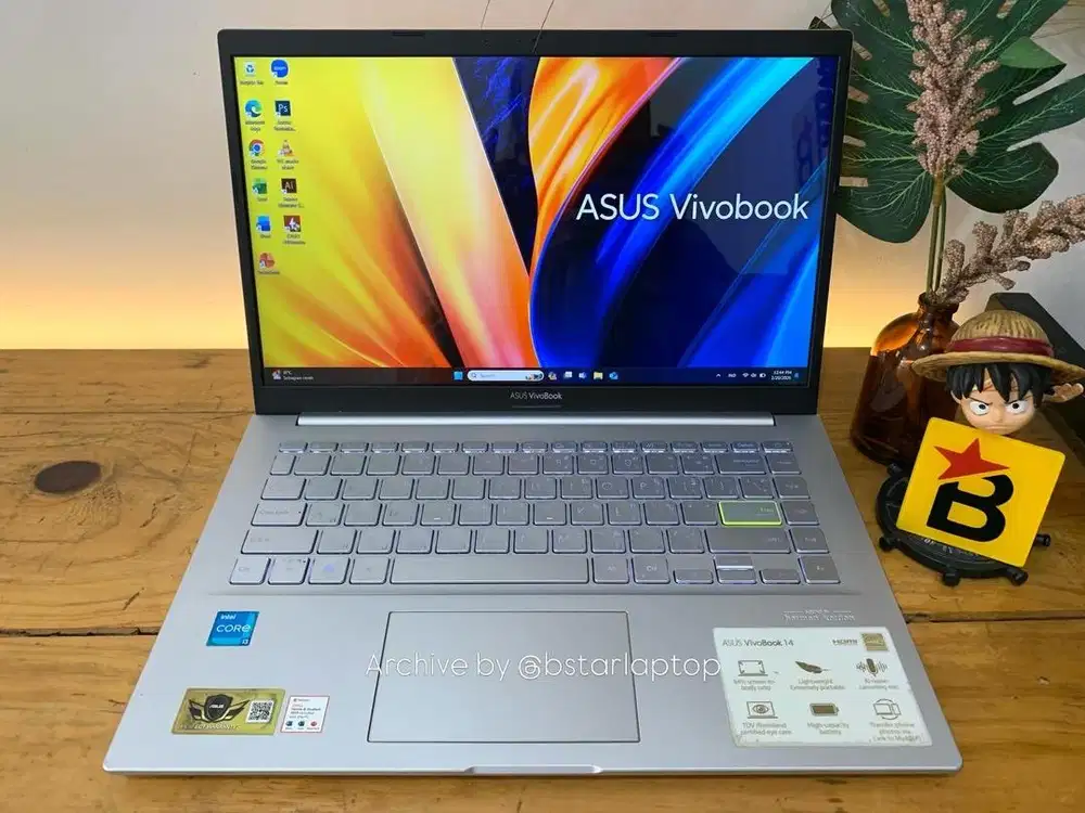 Laptop Asus Vivobook S413E Core i3 Gen11 SSD 512 FullHD Slim Backlight