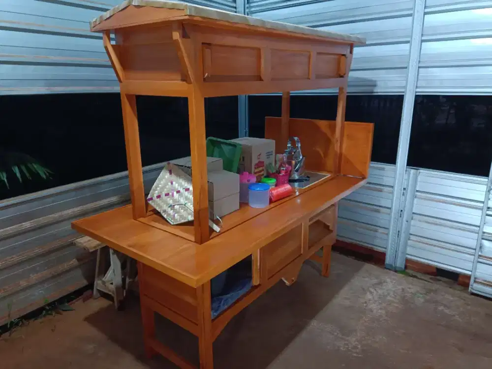 Sedia Gerobak Angkringan, Bakso Mie Ayam, Bubur, Sate, Soto, Pecel dll