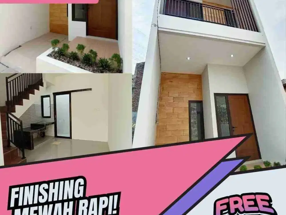 Rumah 2 lantai indent di Surabaya