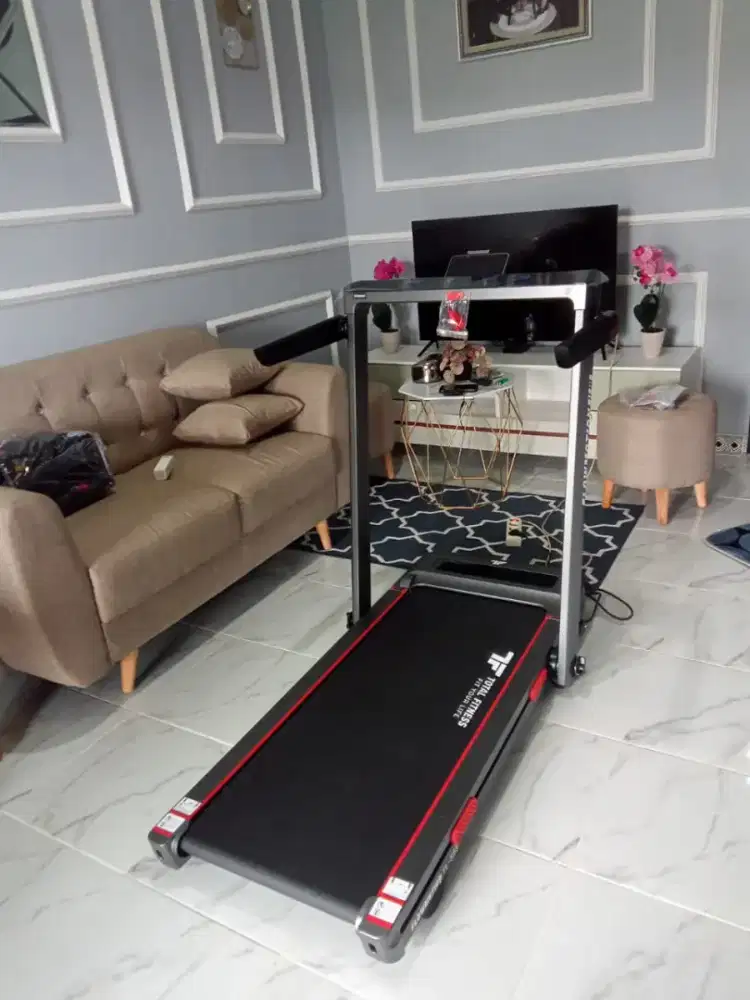 Promo Ramadhan Treadmill elektrik bonus matras yoga