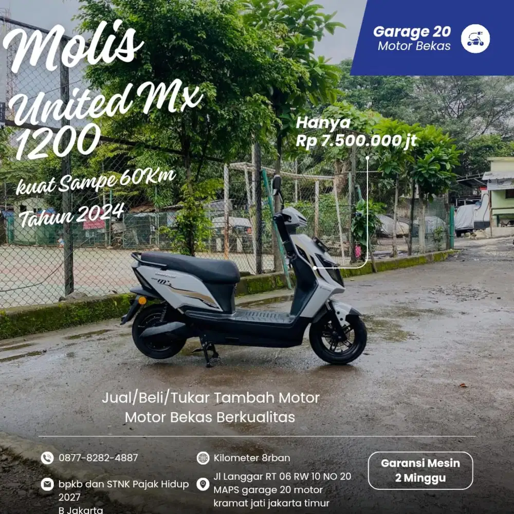 Molis united MX 1200 Tahun 2024