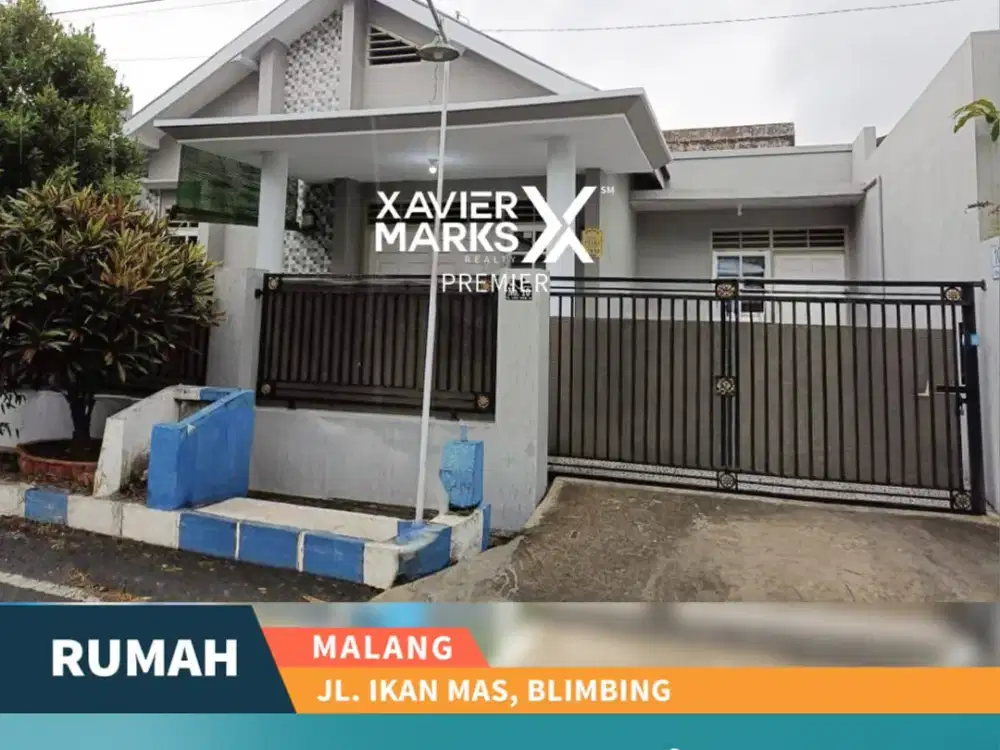 Dijual Rumah Siap Huni Akses Mudah di Jl Ikan Mas Malang
