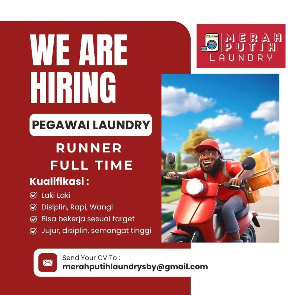 Loker Runner Pick Up Delivery Laundry