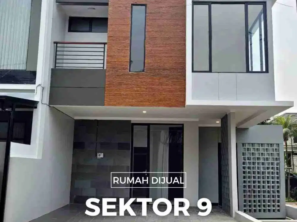 Rumah Baru Siap Huni Posisi Hoek di Bintaro Jaya Sektor 9 gb16855