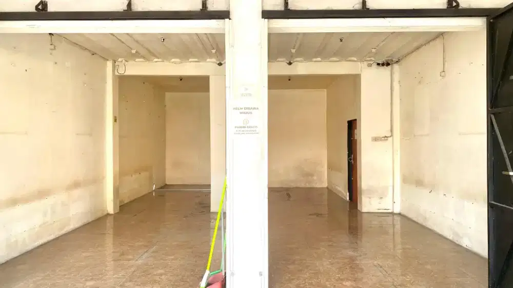 Disewakan ruko 1 lantai, tidak boleh buat kuliner,