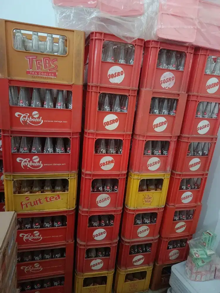 Krat dan botol Sosro